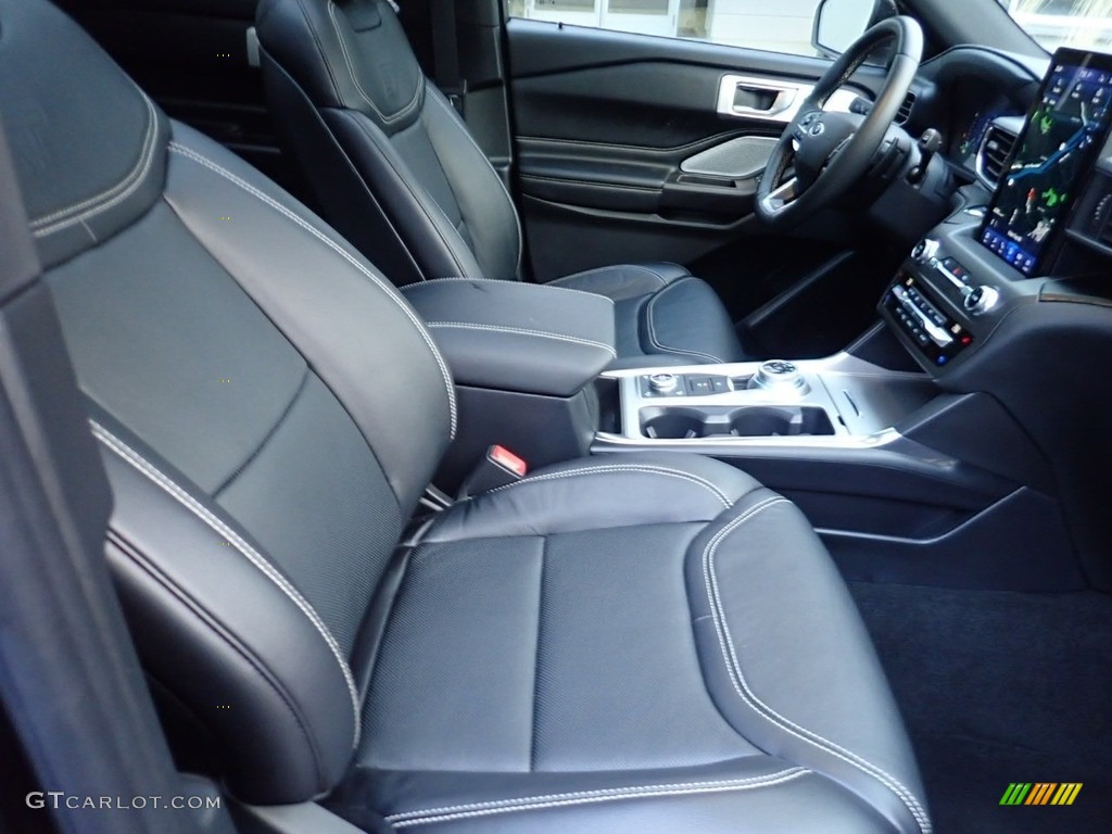 2020 Explorer ST 4WD - Agate Black Metallic / Ebony photo #11