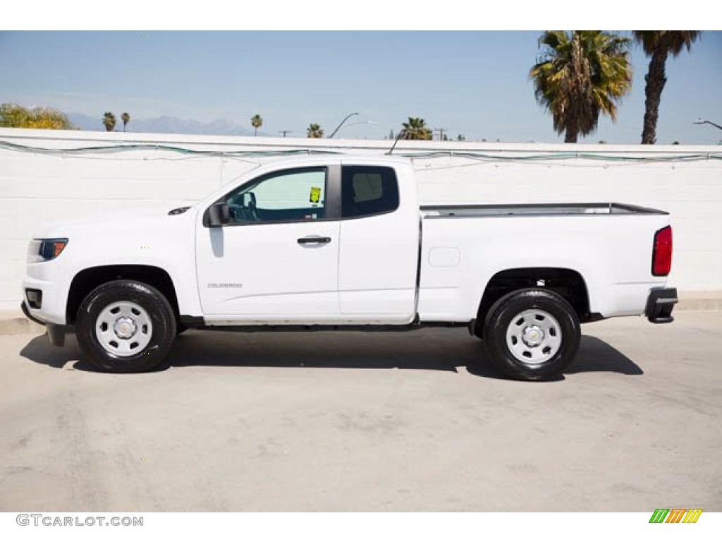 Summit White 2015 Chevrolet Colorado WT Extended Cab Exterior Photo #141556526