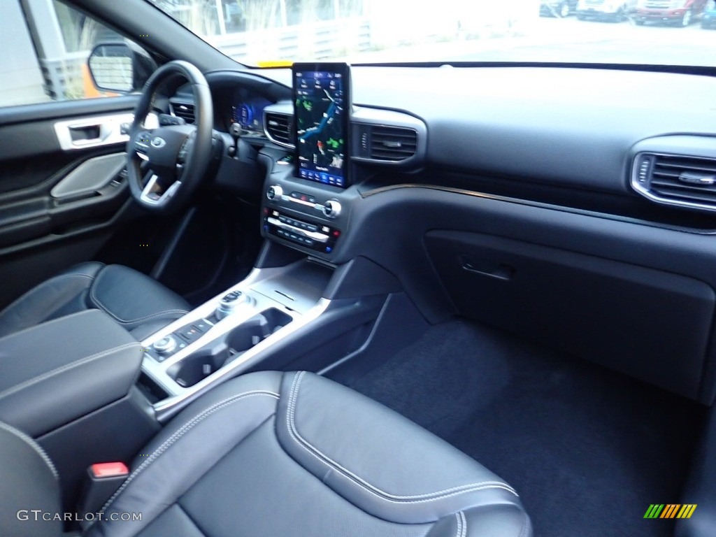 2020 Explorer ST 4WD - Agate Black Metallic / Ebony photo #12