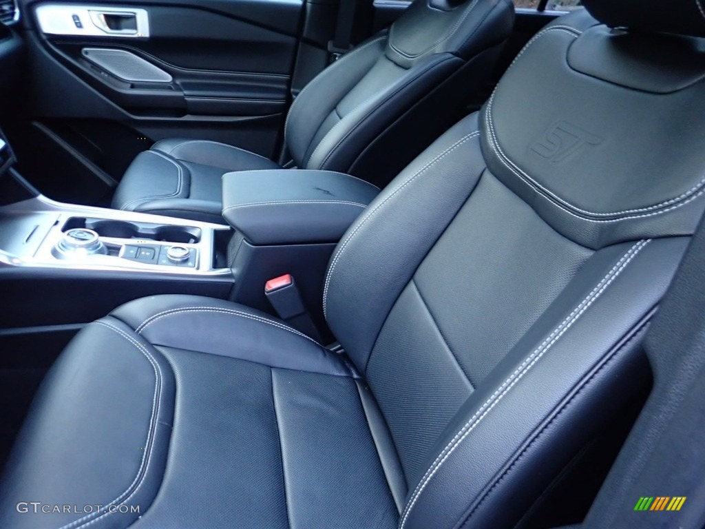 2020 Explorer ST 4WD - Agate Black Metallic / Ebony photo #16