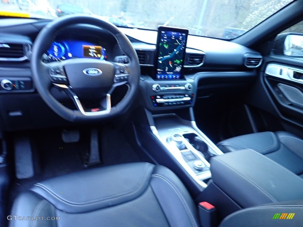 2020 Explorer ST 4WD - Agate Black Metallic / Ebony photo #18