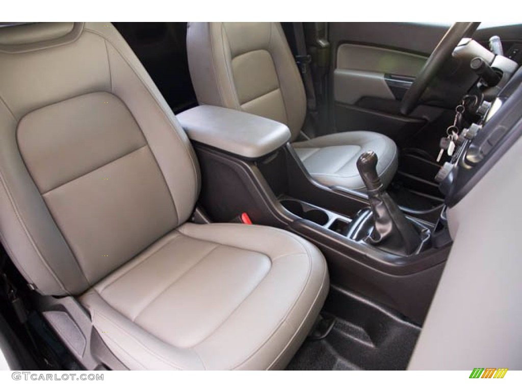 Jet Black/Dark Ash Interior 2015 Chevrolet Colorado WT Extended Cab Photo #141556731