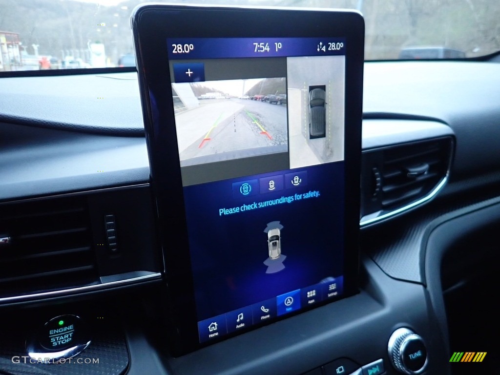 2020 Explorer ST 4WD - Agate Black Metallic / Ebony photo #25