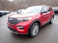 2021 Rapid Red Metallic Ford Explorer XLT 4WD  photo #5