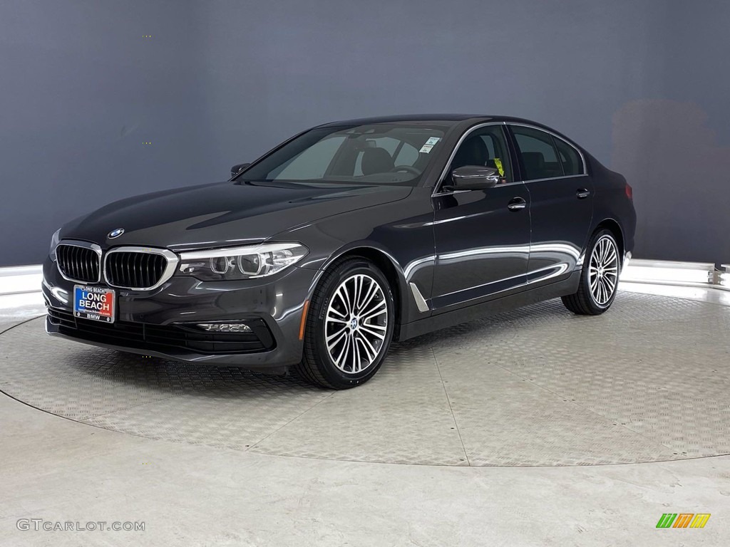 2018 5 Series 530i Sedan - Dark Graphite Metallic / Black photo #3