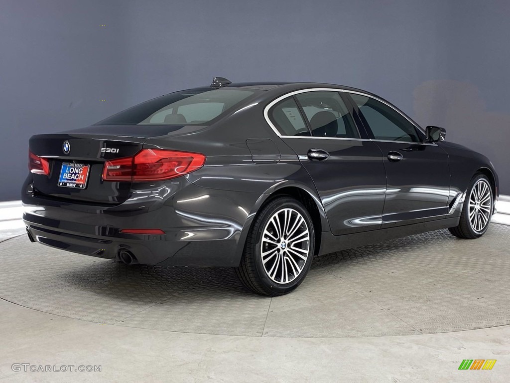 2018 5 Series 530i Sedan - Dark Graphite Metallic / Black photo #5