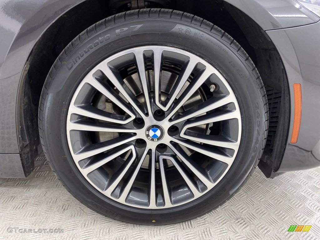 2018 5 Series 530i Sedan - Dark Graphite Metallic / Black photo #6