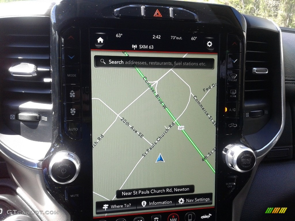 2021 Ram 1500 Laramie Crew Cab 4x4 Navigation Photo #141558807