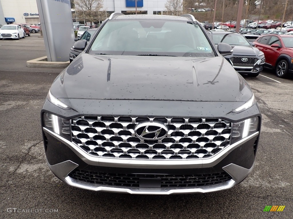 2021 Santa Fe Limited AWD - Portofino Gray / Black photo #4