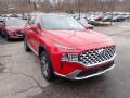 2021 Calypso Red Hyundai Santa Fe SEL AWD  photo #3