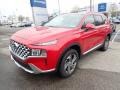 2021 Calypso Red Hyundai Santa Fe SEL AWD  photo #5