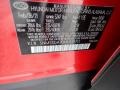  2021 Santa Fe SEL AWD Calypso Red Color Code Y2E