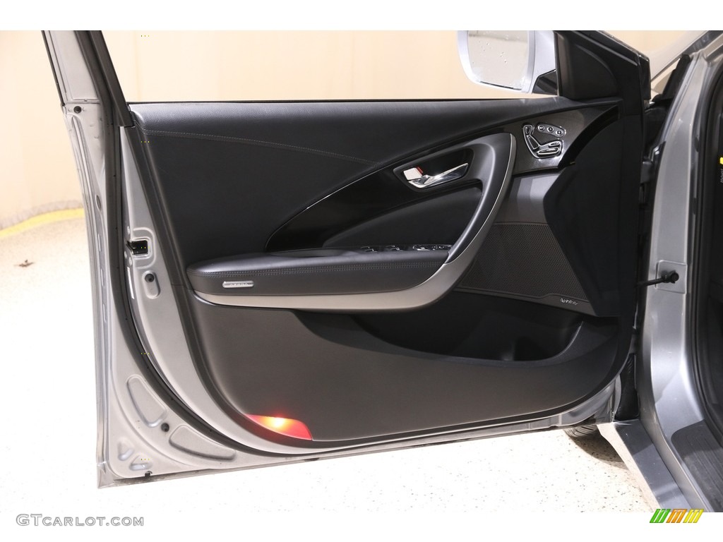 2016 Hyundai Azera Standard Azera Model Graphite Black Door Panel Photo #141560088