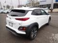 2021 Chalk White Hyundai Kona Limited AWD  photo #2