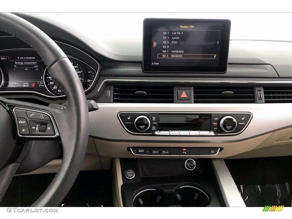 2018 A4 2.0T Premium Plus - Glacier White Metallic / Atlas Beige/Gray photo #5