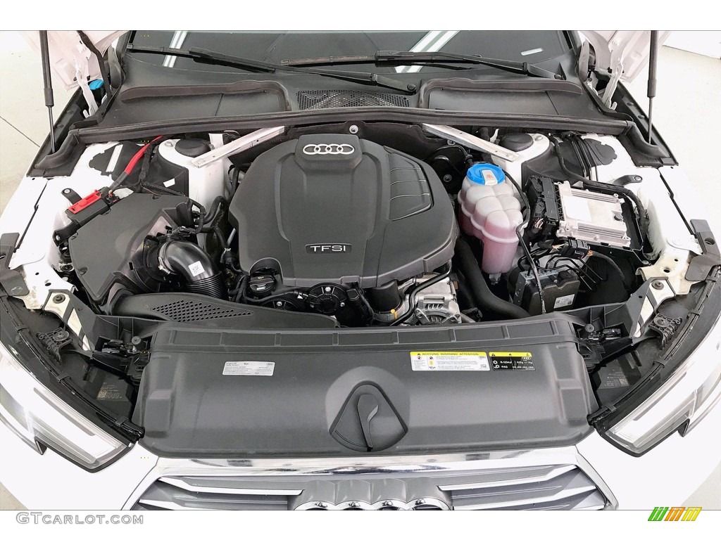 2018 A4 2.0T Premium Plus - Glacier White Metallic / Atlas Beige/Gray photo #9