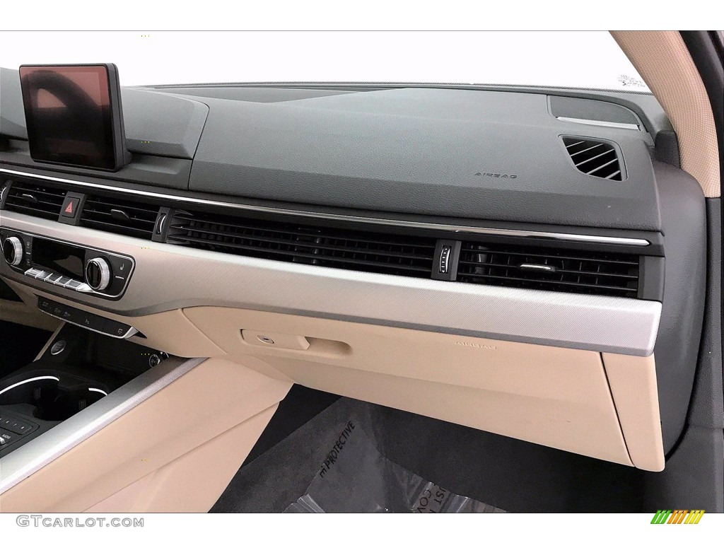 2018 A4 2.0T Premium Plus - Glacier White Metallic / Atlas Beige/Gray photo #16