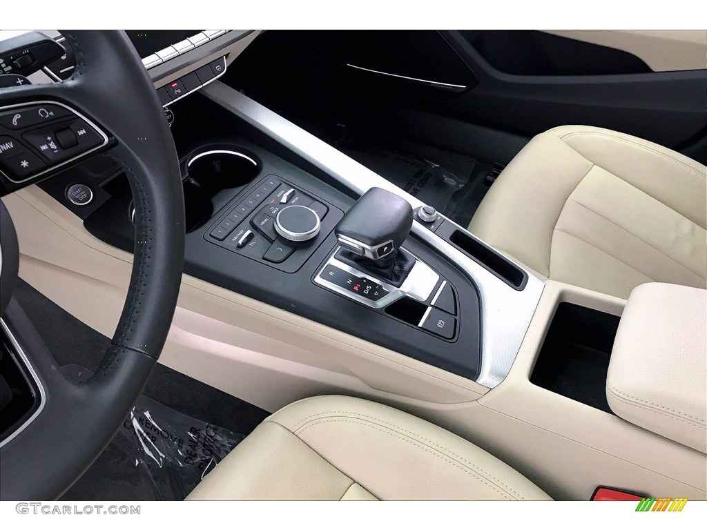 2018 A4 2.0T Premium Plus - Glacier White Metallic / Atlas Beige/Gray photo #17