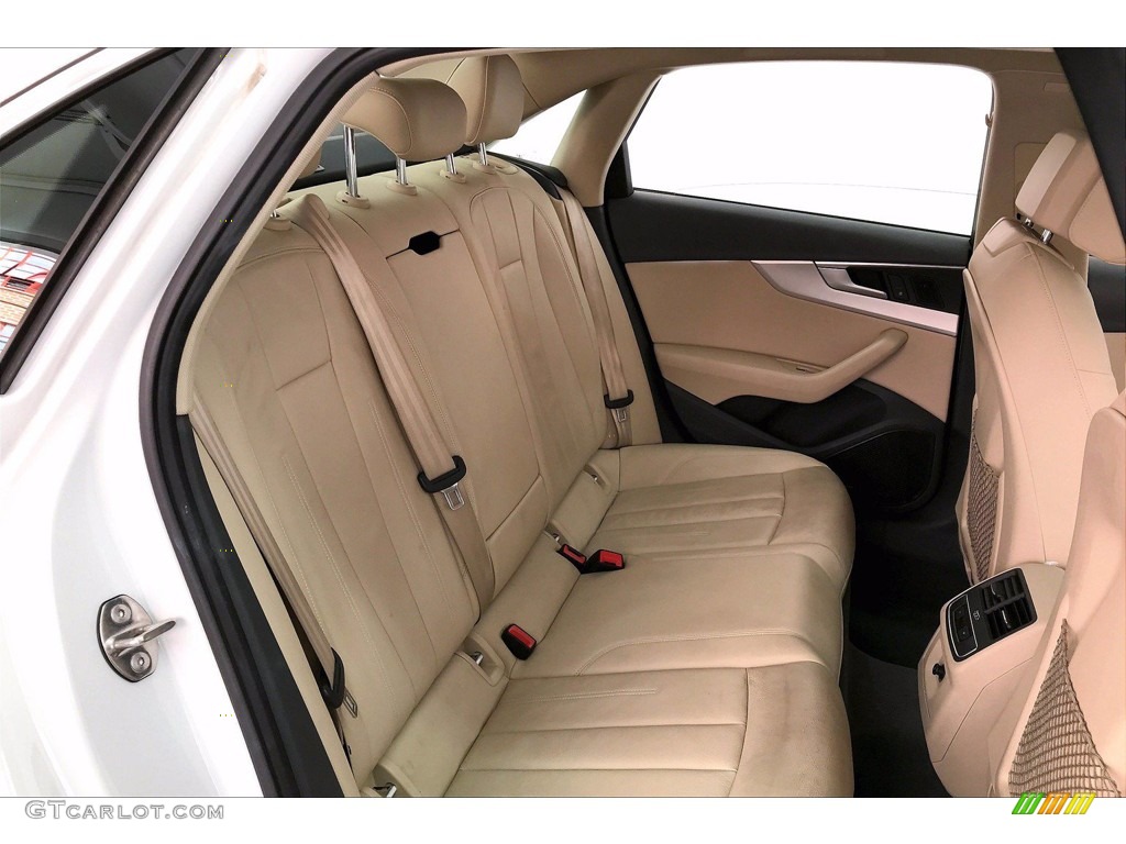 2018 A4 2.0T Premium Plus - Glacier White Metallic / Atlas Beige/Gray photo #19