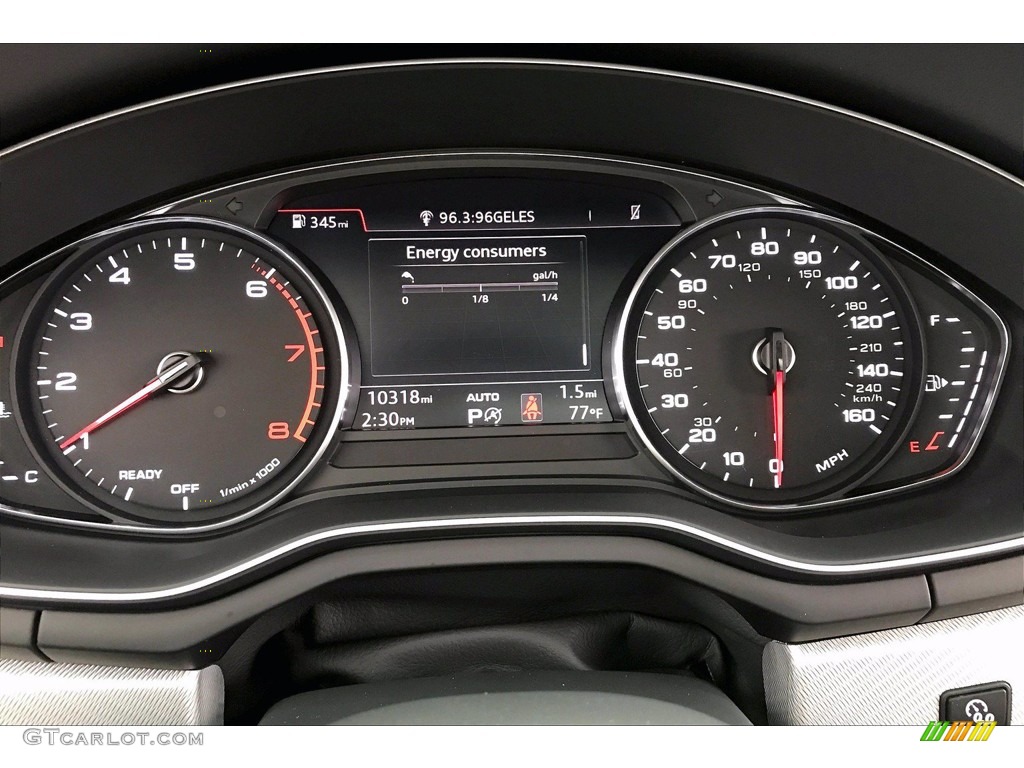 2018 A4 2.0T Premium Plus - Glacier White Metallic / Atlas Beige/Gray photo #23