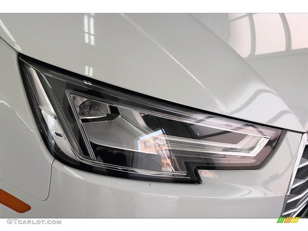 2018 A4 2.0T Premium Plus - Glacier White Metallic / Atlas Beige/Gray photo #28