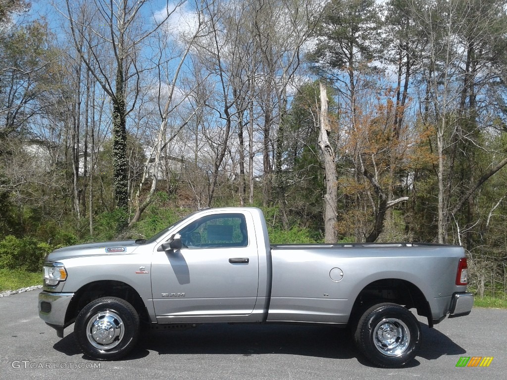 Billet Silver Metallic 2021 Ram 3500 Tradesman Regular Cab 4x4 Exterior Photo #141561531