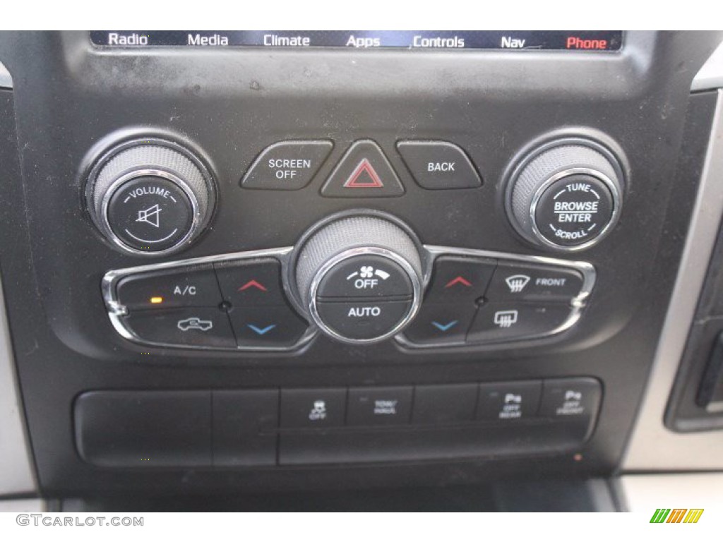 2018 1500 Big Horn Crew Cab 4x4 - Granite Crystal Metallic / Black/Diesel Gray photo #16