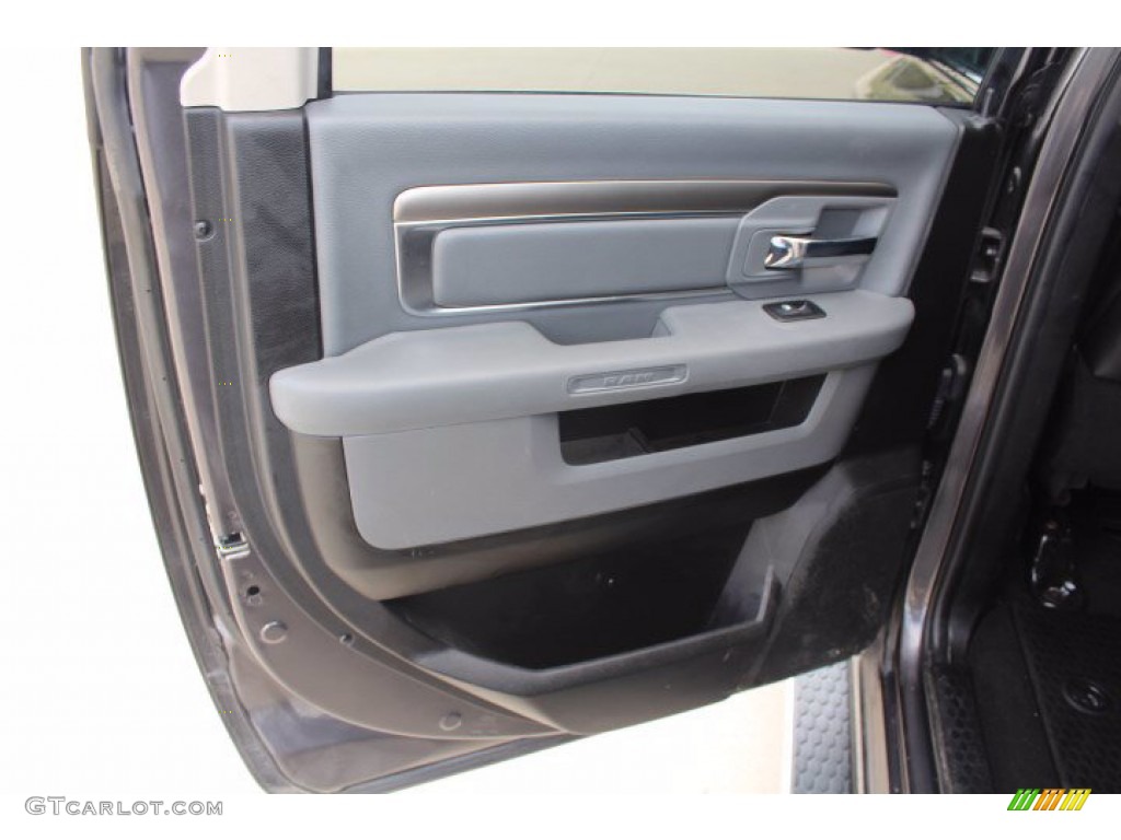 2018 1500 Big Horn Crew Cab 4x4 - Granite Crystal Metallic / Black/Diesel Gray photo #18