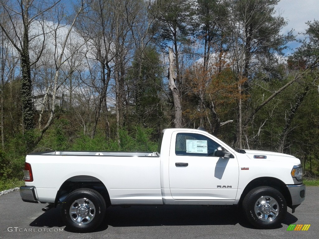 Bright White 2021 Ram 2500 Tradesman Regular Cab 4x4 Exterior Photo #141561903
