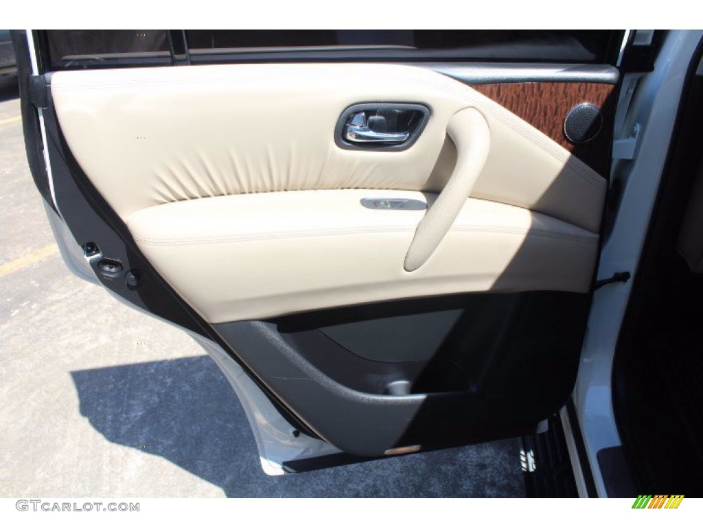 2018 Armada Platinum - Pearl White / Almond photo #19