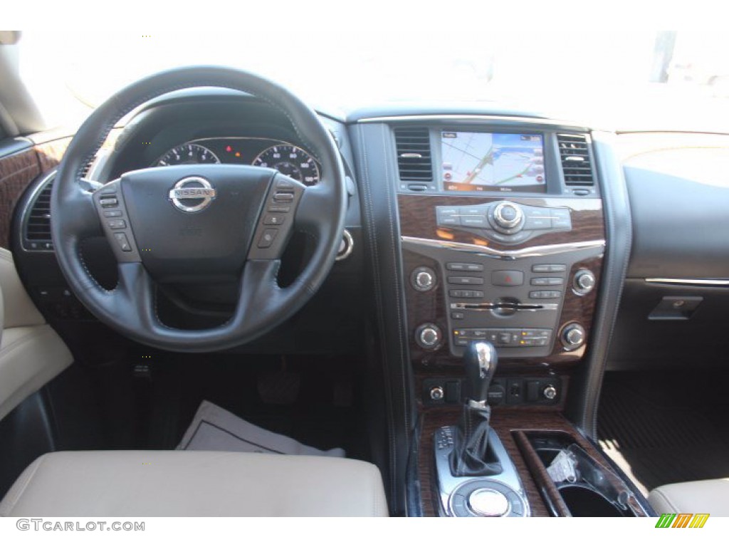 2018 Armada Platinum - Pearl White / Almond photo #21