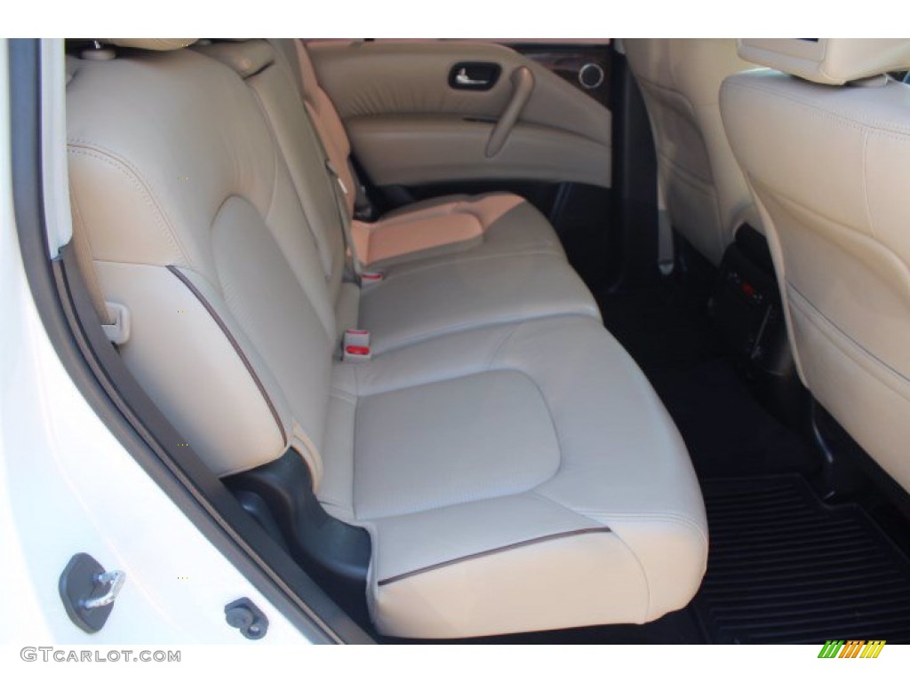 2018 Armada Platinum - Pearl White / Almond photo #32