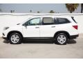 2018 White Diamond Pearl Honda Pilot LX  photo #8