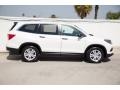 2018 White Diamond Pearl Honda Pilot LX  photo #12