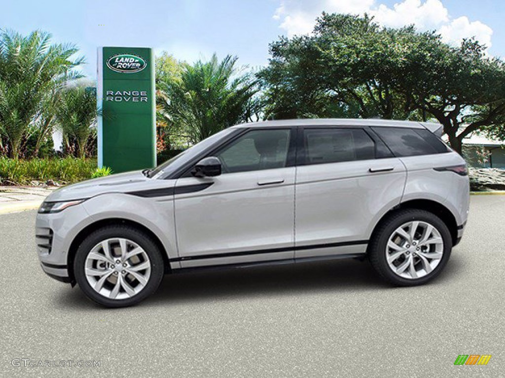 2021 Range Rover Evoque S R-Dynamic - Seoul Pearl Silver Metallic / Ebony photo #7