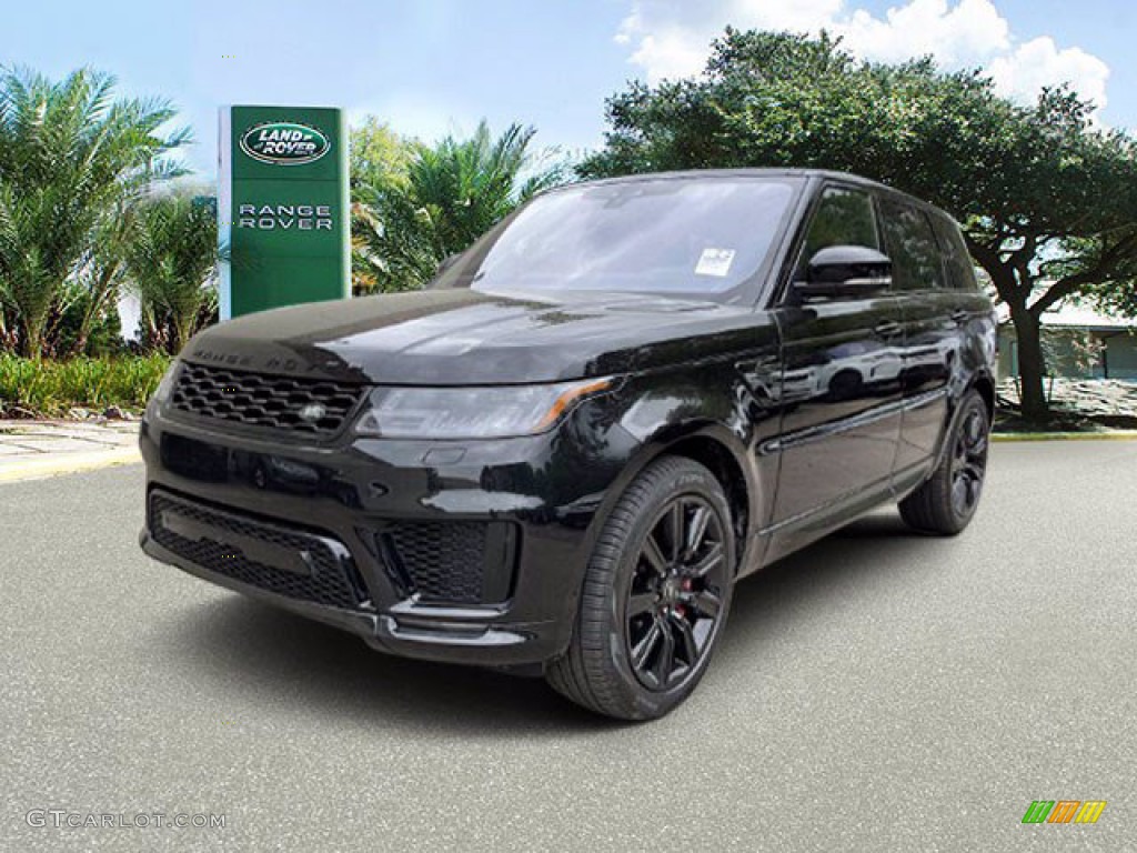 2021 Santorini Black Metallic Land Rover Range Rover Sport HST