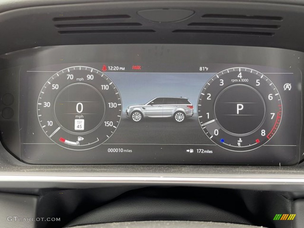 2021 Land Rover Range Rover Sport HST Gauges Photo #141564983