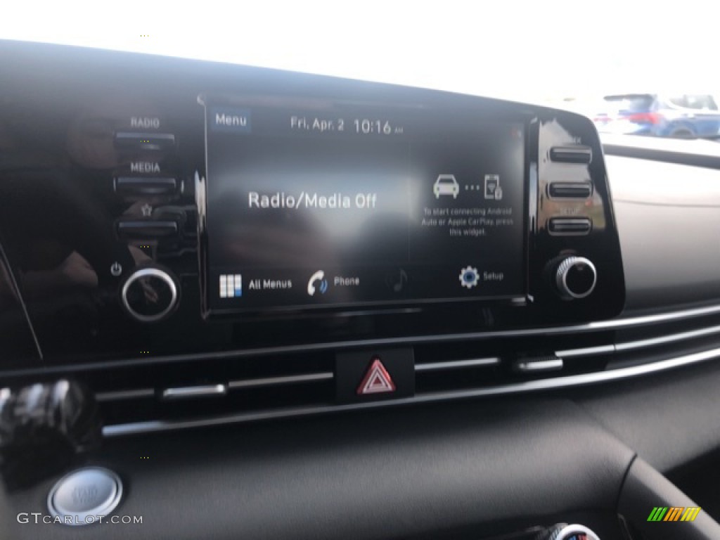 2021 Elantra SEL - Scarlet Red Pearl / Black photo #7