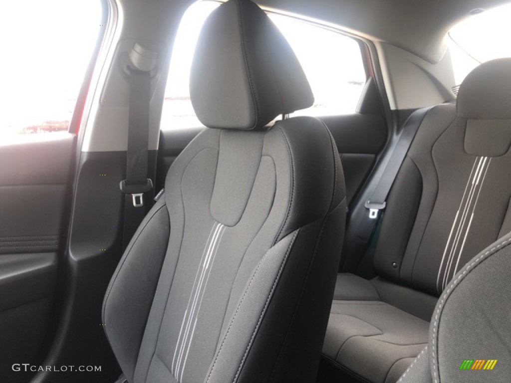 2021 Elantra SEL - Scarlet Red Pearl / Black photo #16