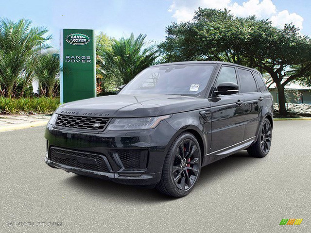 2021 Range Rover Sport HST - Santorini Black Metallic / Ivory/Ebony photo #2