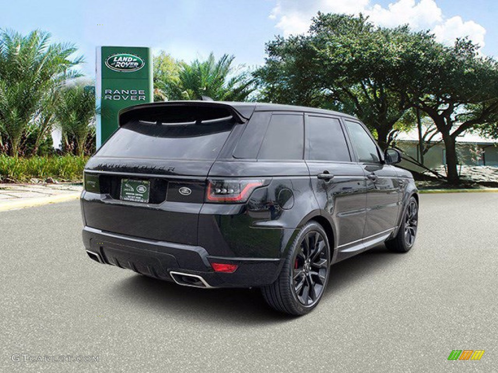 2021 Range Rover Sport HST - Santorini Black Metallic / Ivory/Ebony photo #3