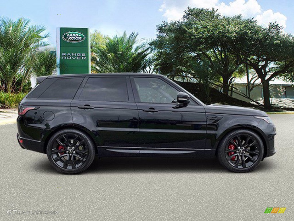 2021 Range Rover Sport HST - Santorini Black Metallic / Ivory/Ebony photo #8