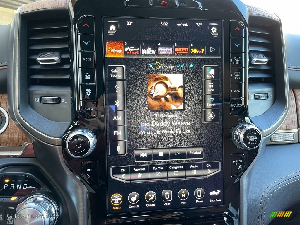 2021 Ram 1500 Long Horn Crew Cab 4x4 Controls Photo #141566279