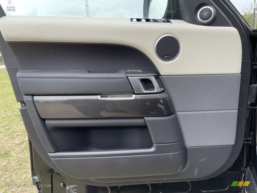 2021 Land Rover Range Rover Sport HST Ivory/Ebony Door Panel Photo #141566354