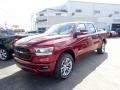 Delmonico Red Pearl 2021 Ram 1500 Laramie Crew Cab 4x4