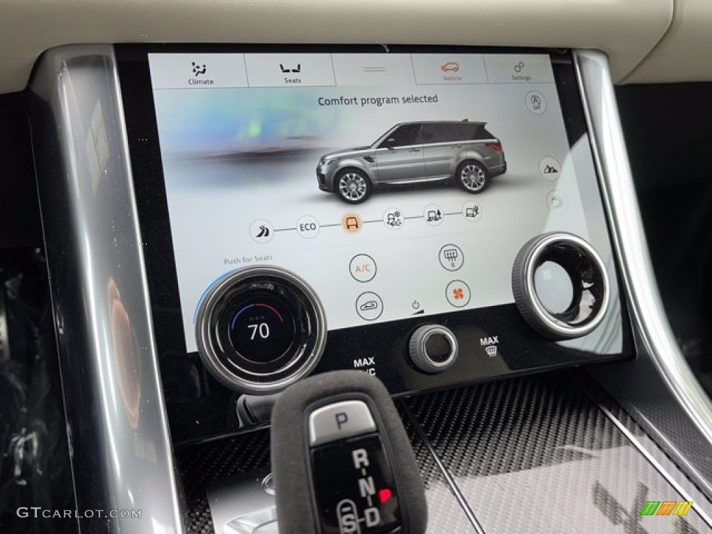 2021 Range Rover Sport HST - Santorini Black Metallic / Ivory/Ebony photo #29