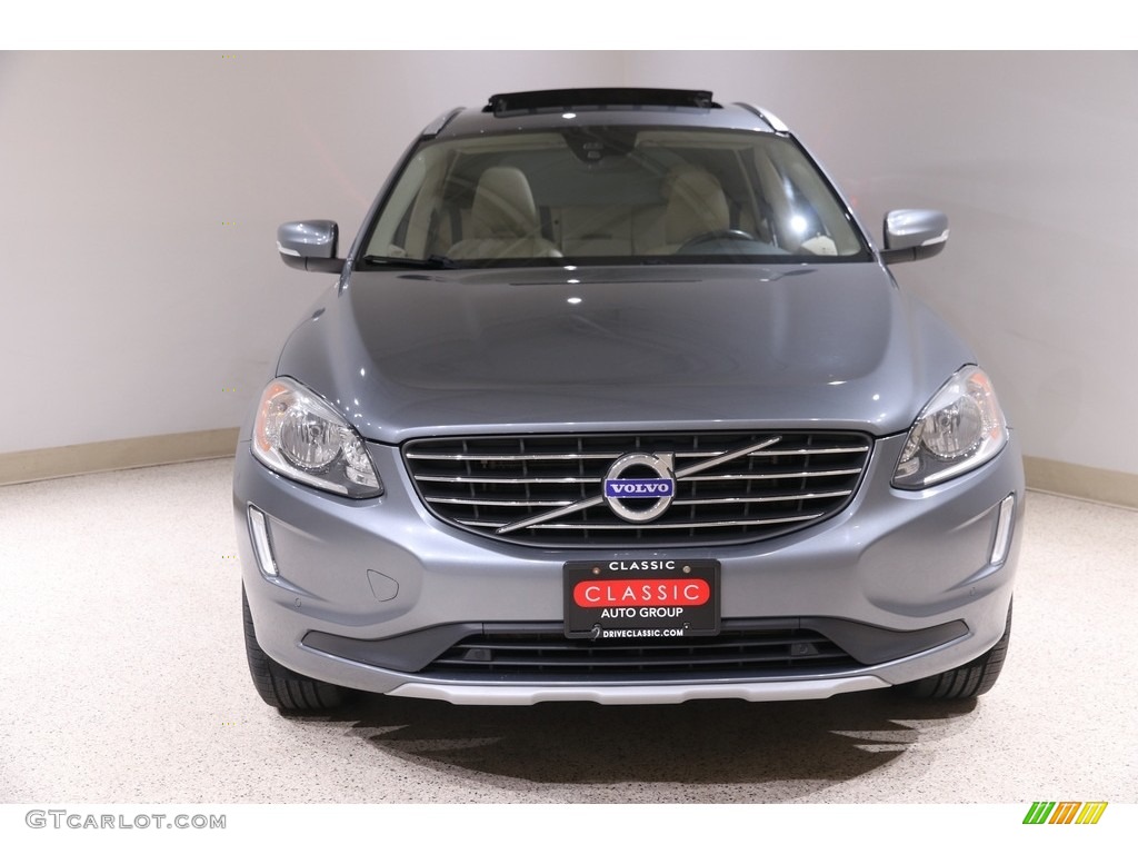 2016 XC60 T5 AWD - Osmium Grey Metallic / Beige photo #2