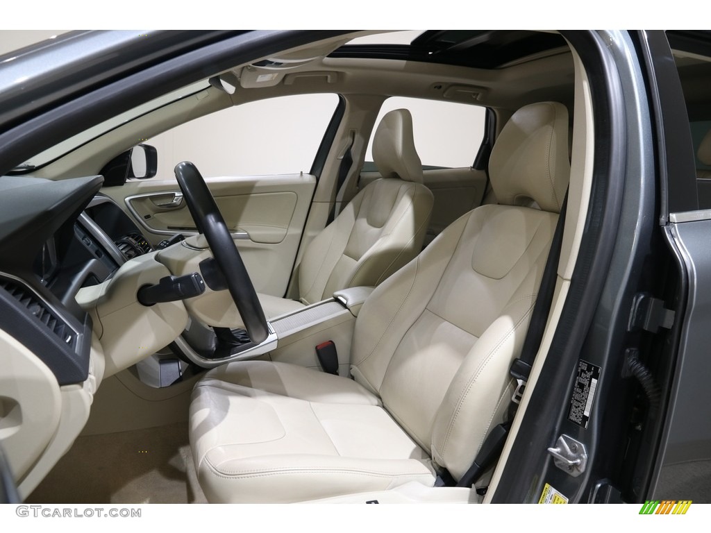 2016 XC60 T5 AWD - Osmium Grey Metallic / Beige photo #5