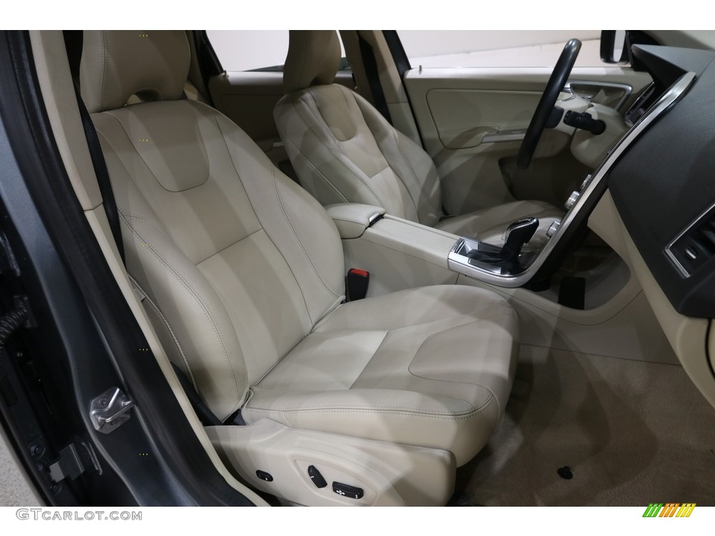 2016 XC60 T5 AWD - Osmium Grey Metallic / Beige photo #18