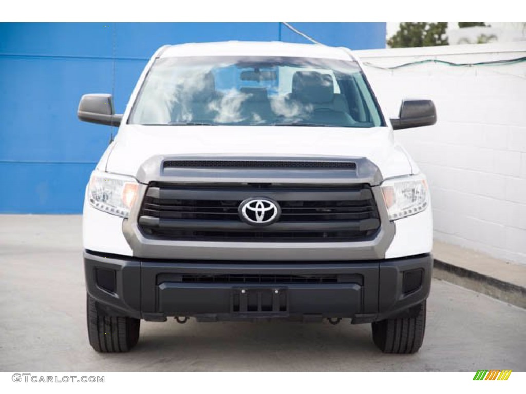 2014 Tundra SR Double Cab - Super White / Graphite photo #6
